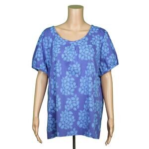 Chic Short Sleeve Top Women Size XL